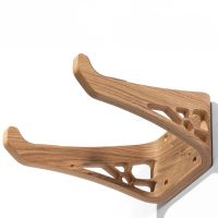 Premium Oak Bicycle Wall Hanger (1)
