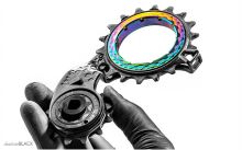 HOLLOWCAGE® SRAM Red / Force AXS rainbow (1)