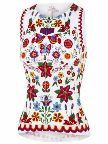 White Frida dres bez rukávů vel.XL