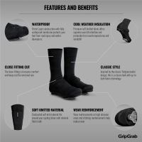 Flandrien Waterproof Road Shoe Covers Hi-Vis (3)
