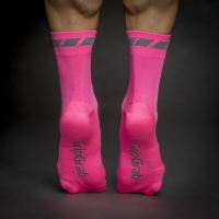 Hi-Vis Sock Regular Cut růžová (2)